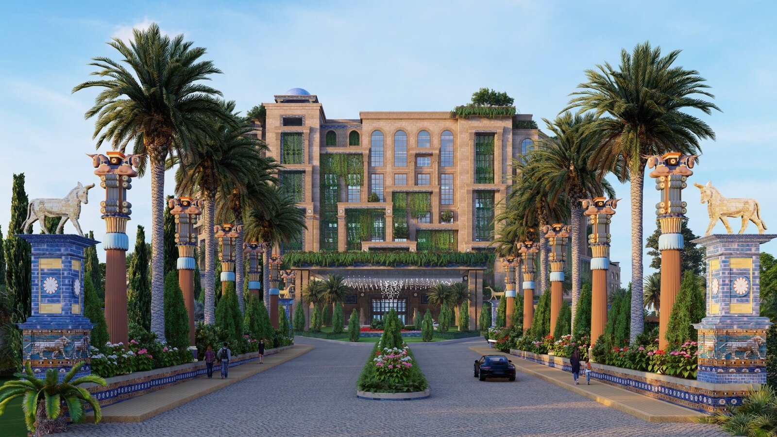 Babylon Hotel - M-Gallery - Landscape Design - 8